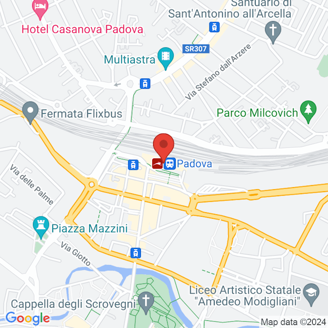 Padova map