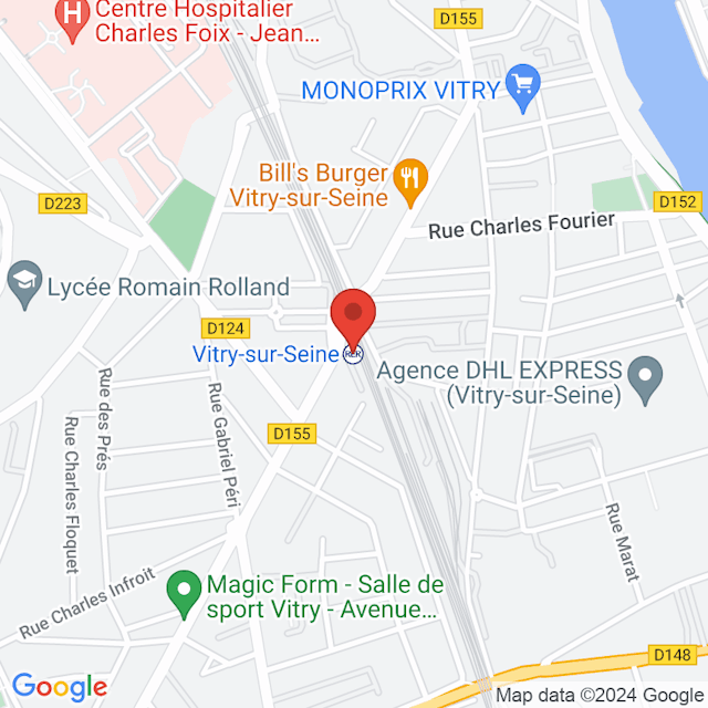 Vitry-sur-Seine map
