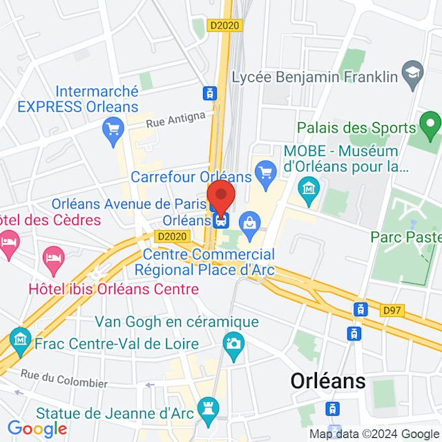 Orleans map