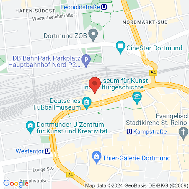 Dortmund map