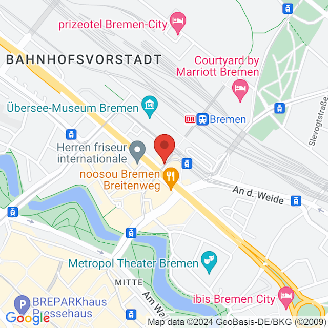 Hauptbahnhof map